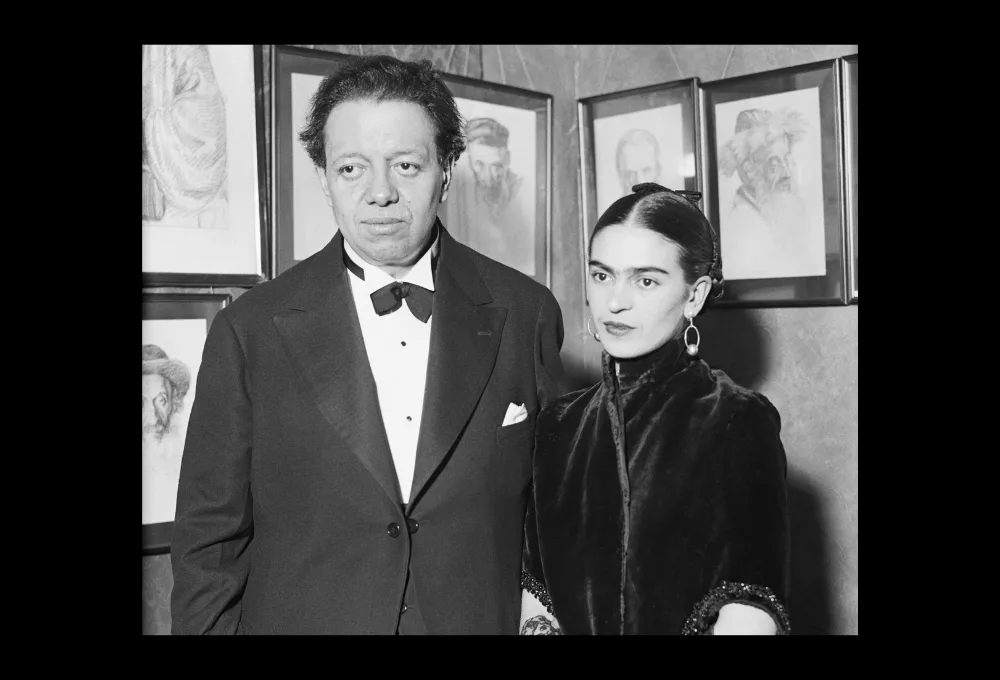 Diego Rivera y Frida Kahlo