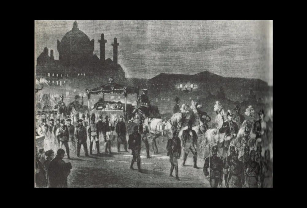 La historia del primer árbol de Navidad en México. Maximiliano y Carlota