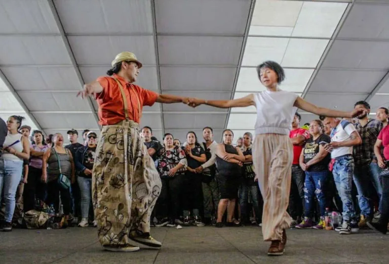 baile sonidero en la CDMX en posada
