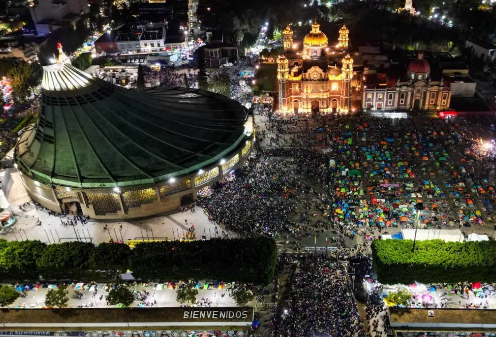 12 de diciembre, en la Basílica de Guadalupe.