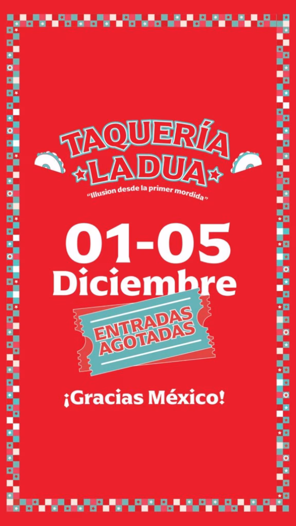 La taquería temporal inspirada en Dua Lipa está causando sensación en CDMX y las entradas ya se agotaron. Te contamos todo el detalle sobre esta experiencia gastronómica. Te dejamos unos tips que sí debes de considerar…