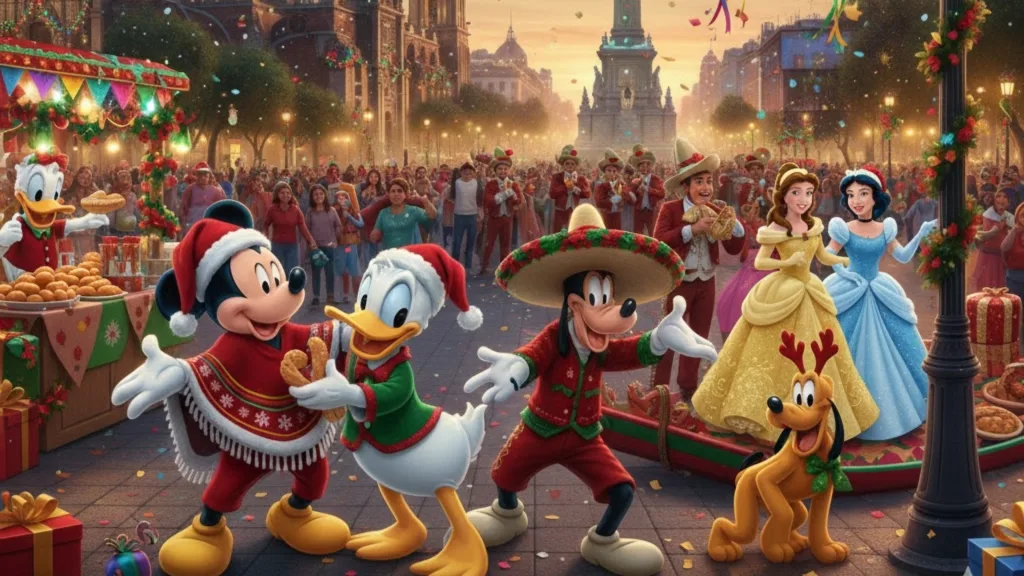 La magia de Disney llega a la Ciudad de México con una Villa Navideña instalada en el Parque La Mexicana. Te contamos todo lo que necesitas saber para visitarla