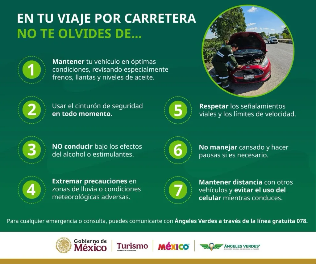 Angeles verdes tip de viaje en vacaciones secretaria de turismo