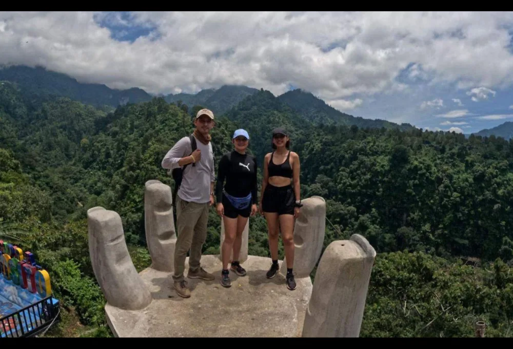 Mirador "El Pósito" en Unión Juárez, en Chiapas, conocido como "la Suiza chiapaneca".