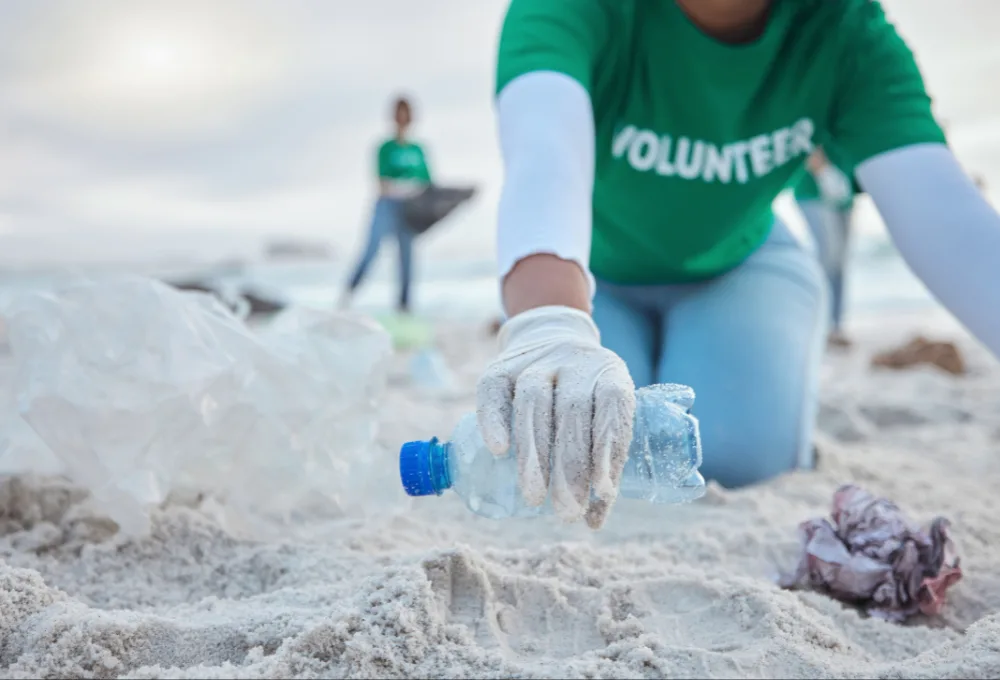 Turismo Voluntario en playas.