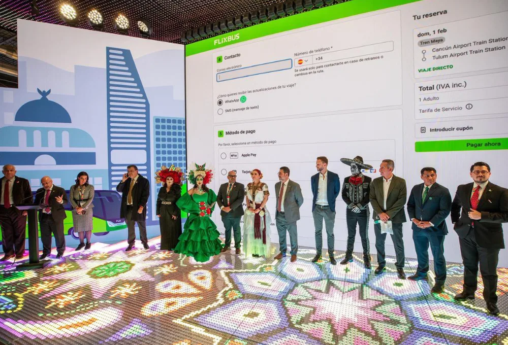 Sectur impulsa el Tren Maya en el mercado europeo mediante alianza estratégica con Flix