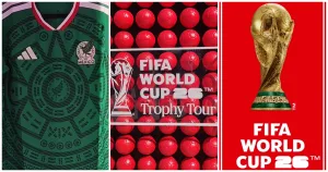 El Trofeo de la FIFA de la Copa Mundial 2026 llegará a México antes de la inauguración del torneo. Conoce el recorrido por ciudades mexicanas, fechas, sedes y cómo vivir esta experiencia única de cerca. ¡TE COMPARTIMOS UN LINK!