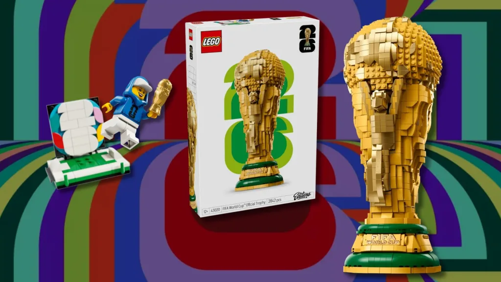 Descubre la nueva colaboración entre LEGO y la FIFA para la Copa Mundial FIFA 2026, presentada por leyendas del fútbol y diseñada para fans del deporte y la construcción creativa.