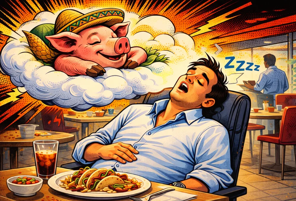 "Me dio el mal del puerco": La ciencia detrás de la marea alcalina y el folclore de la sobremesa