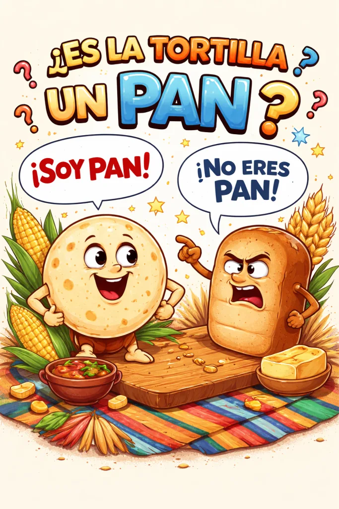 ¿La tortilla es pan? Para ti ¿sí lo es? Descubre por qué este mito es falso y conoce las diferencias históricas, culturales y técnicas entre ambos alimentos.