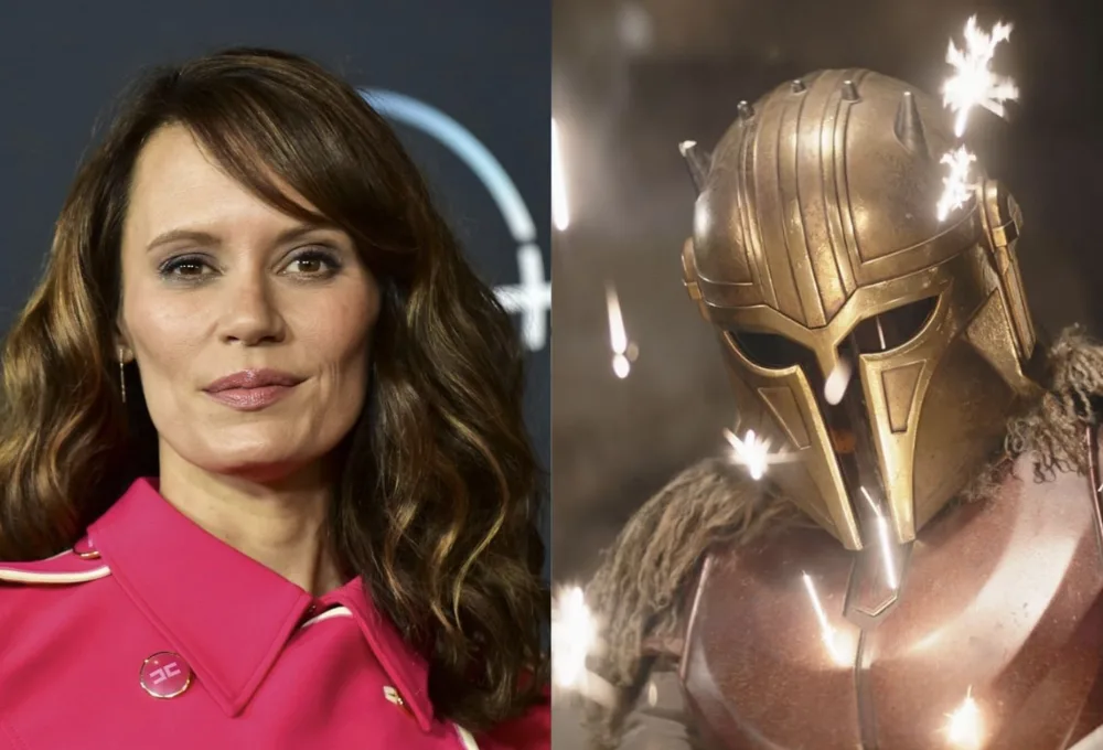Emily Swallow, reconocida mundialmente por su papel como The Armorer en la exitosa serie The Mandalorian