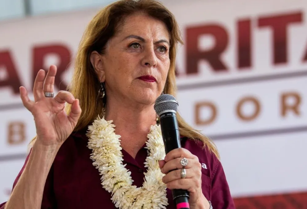 Margarita González Saravia, gobernadora de Morelos.