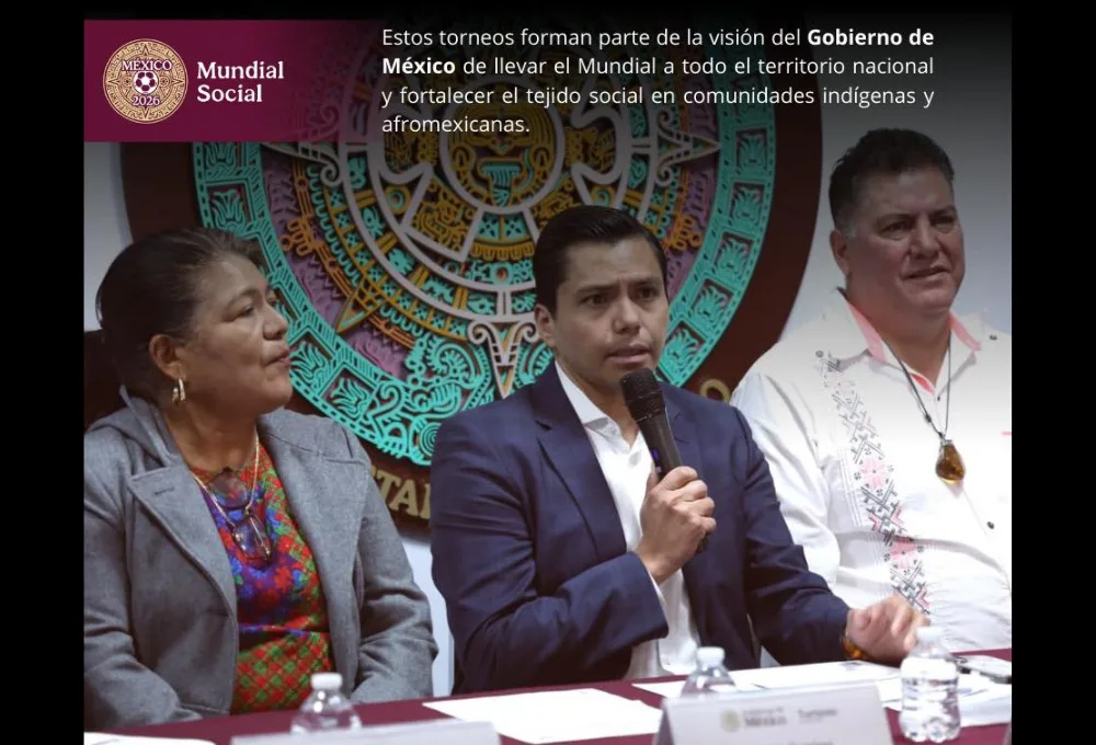 Mundial Social 2026: Sectur lanza las Copas Nacionales Indígenas de Fútbol 7 y Básquetbol