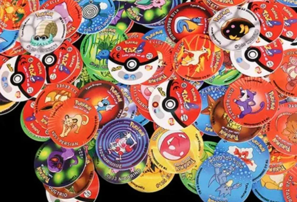Pokémon cumple 30 años. Tazos