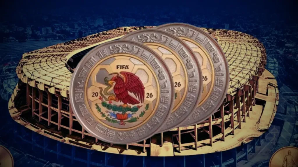 ¡Colección histórica! Descubre cómo serían las nuevas monedas conmemorativas del Mundial 2026 aprobadas en México. Detalles de la pieza de 20 pesos, oro y plata.