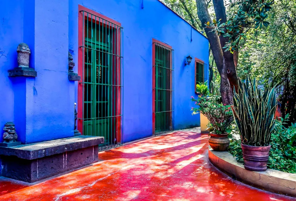 La Casa Azul de Frida Kahlo.