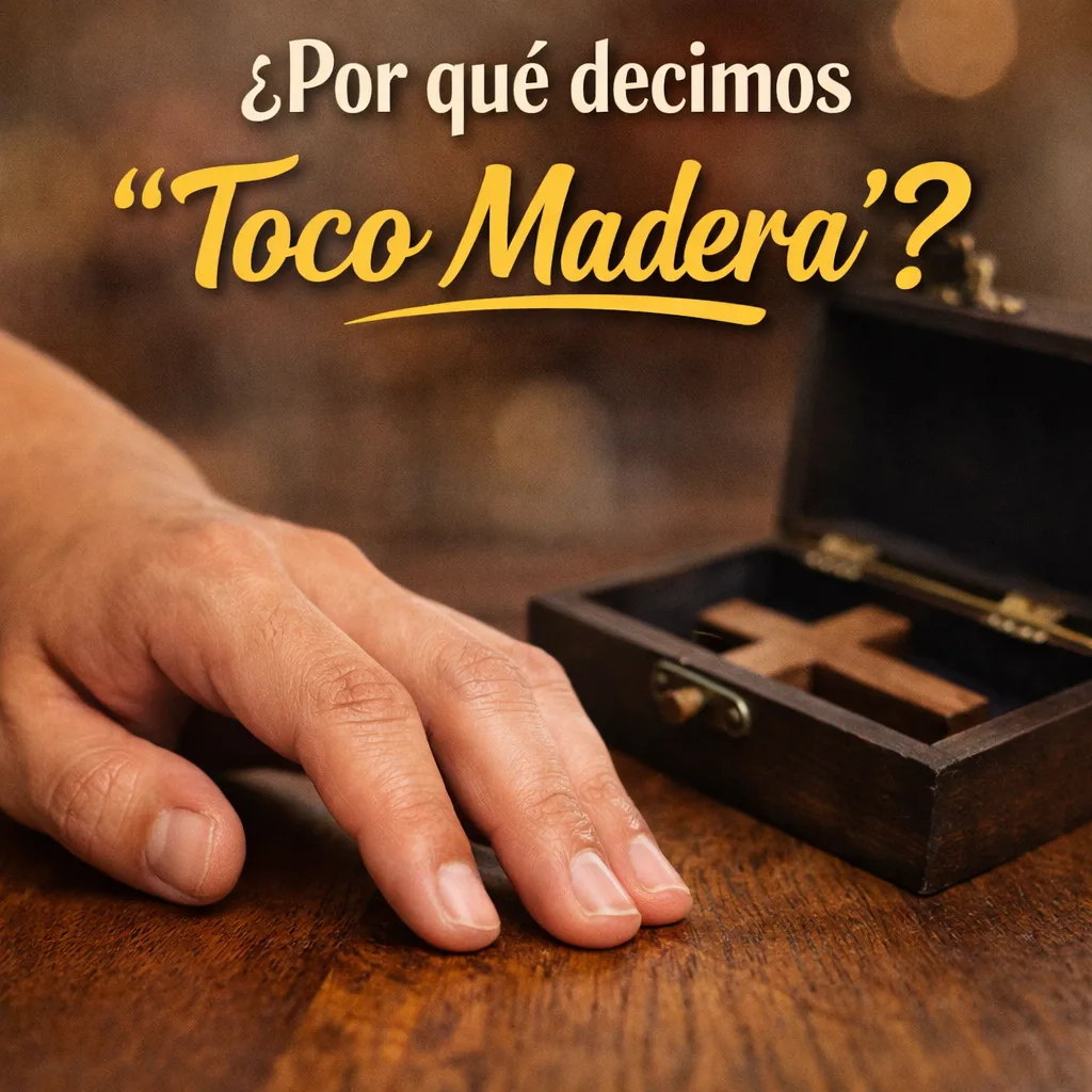 Descubre por qué decimos “toco madera” en México, su origen, significado y cómo esta frase se convirtió en una tradición popular. ¿La dices?