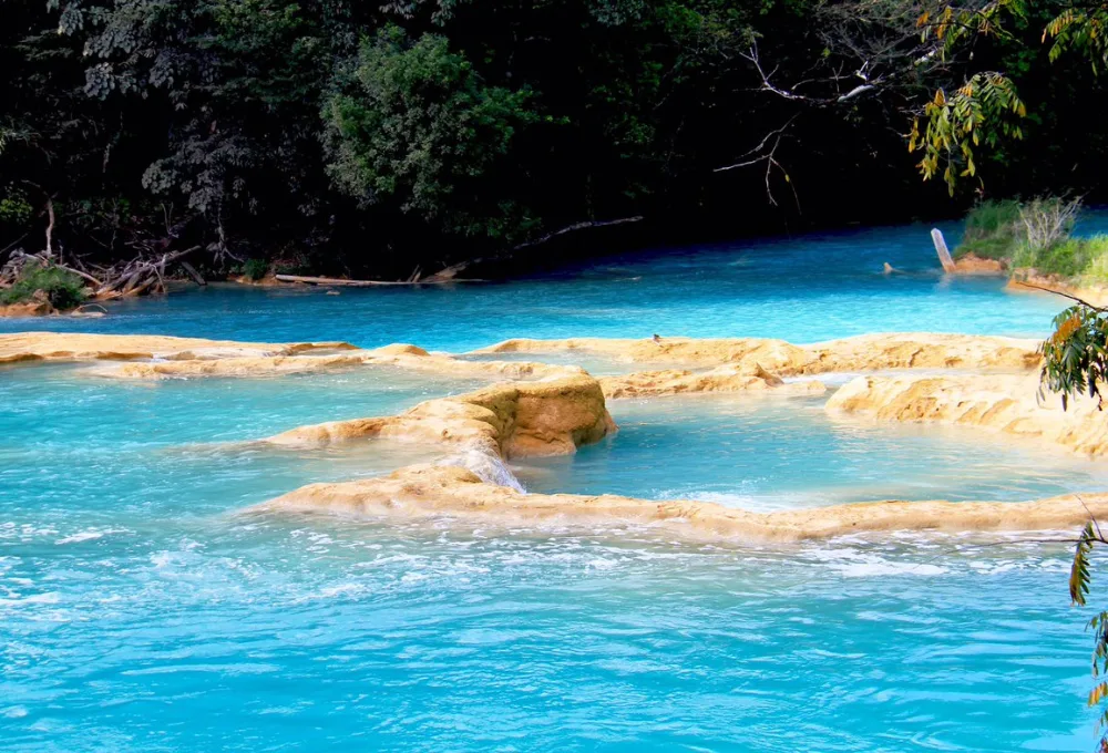 Cascadas de Agua Azul, Chiapas.