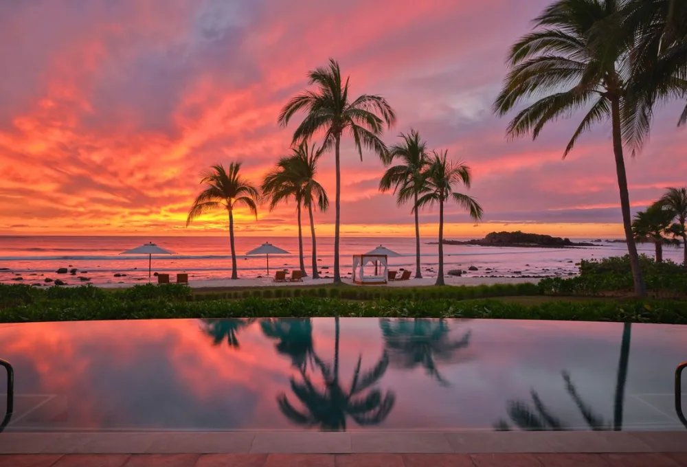 Atardecer Riviera Nayarit, en St. Regis Punta Mita.