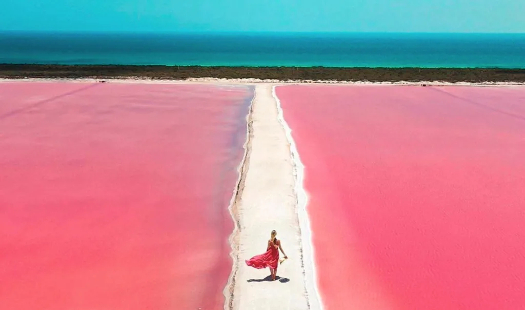 Descubre las lagunas rosas de México como Las Coloradas, Laguna Vista Hermosa, Salineras de Xtampú y Playa Rosa. Conoce por qué son rosadas, su historia y cómo visitarlas. ¿Conoces alguna?