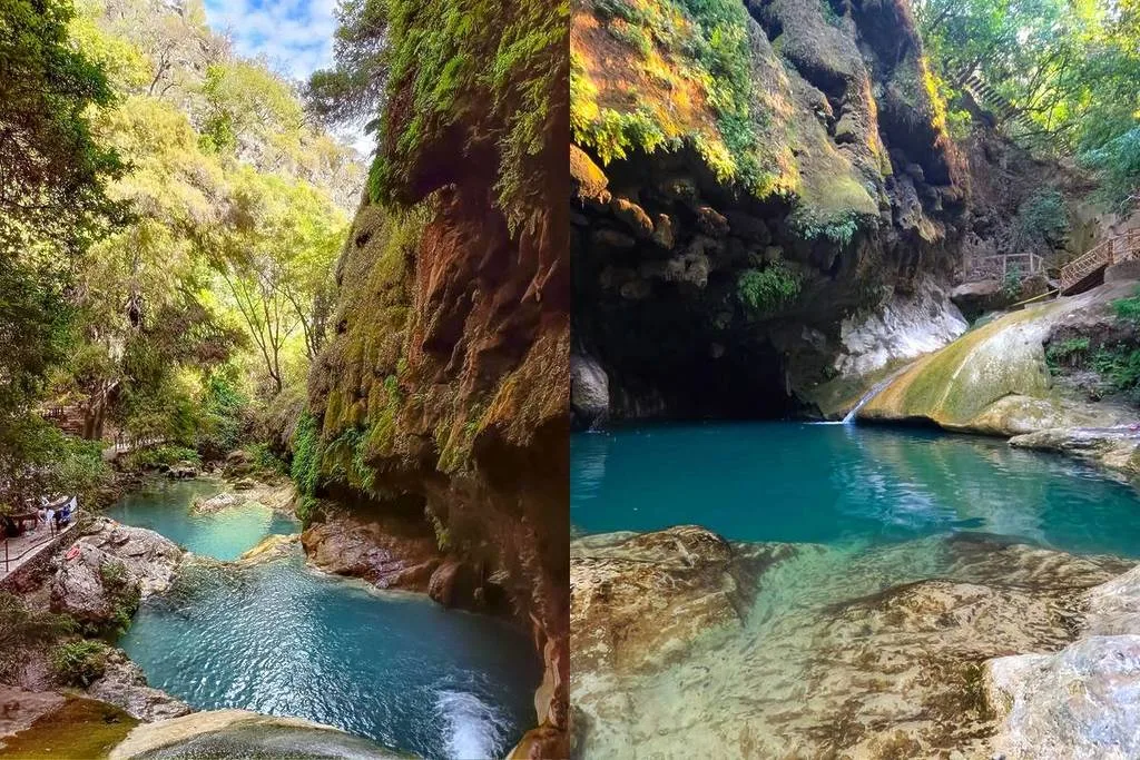 Descubre las Pozas Azules de Atzala en Guerrero, un paraíso natural de aguas turquesa con entrada accesible. Ideal para una escapada cerca de la CDMX.