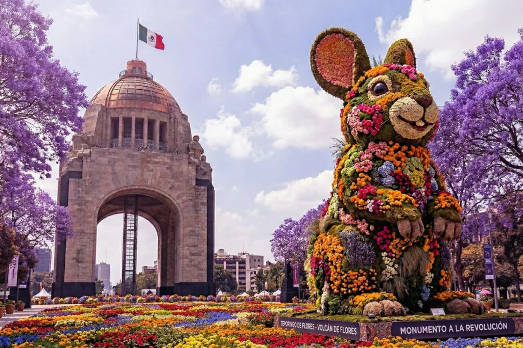 El Monumento a la Revolución se transformará en un mega jardín durante el Festival de Flores y Jardines 2026 en CDMX. Descubre fechas, actividades, el teporingo floral, conciertos gratis y todo lo que debes saber. ¿Tienes planes de ir?