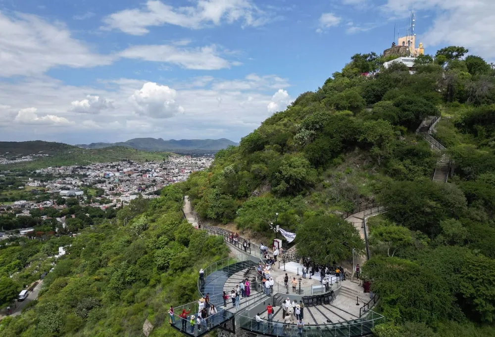 Cerro de San Miguel, en Atlixco.