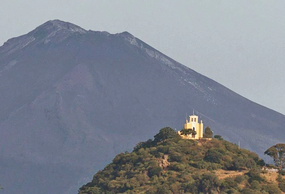 Cerro de San Miguel, en Atlixco.