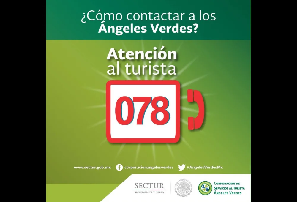Ángeles verdes. Atención al turista marcando 078.