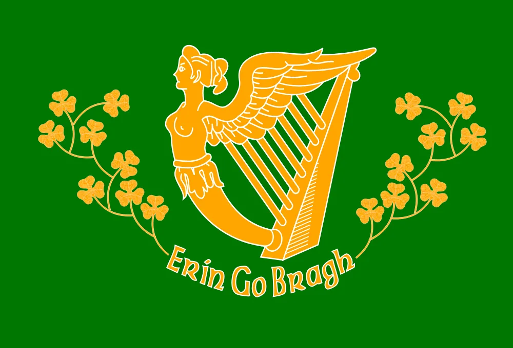 Batallón de San Patricio en México. Bandera