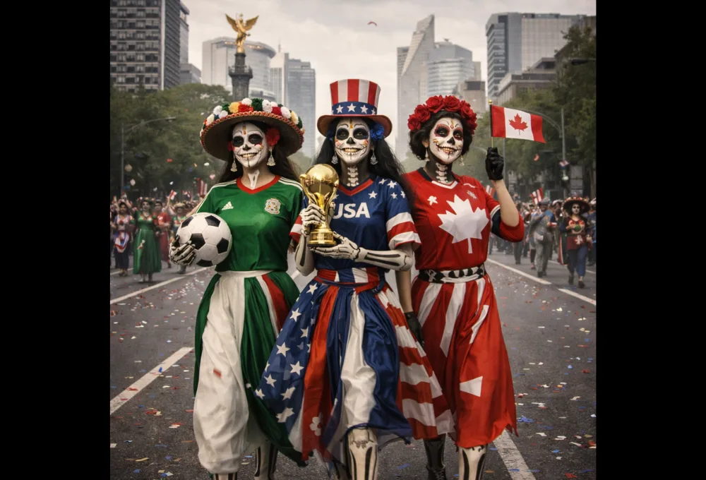 Catrinas Mundialistas en la CDMX