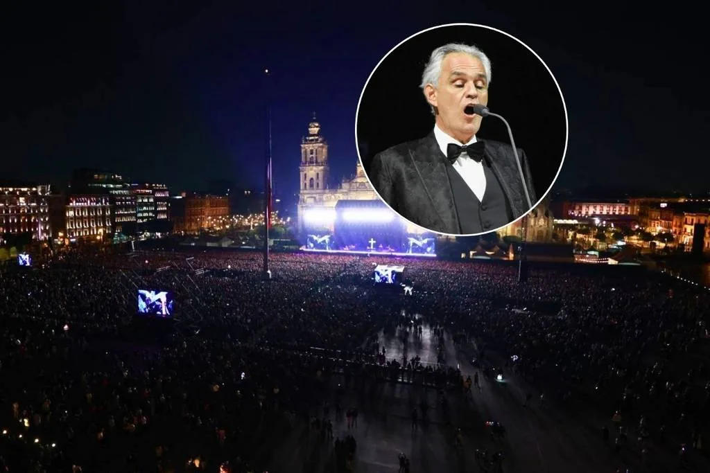¡GRATIS! Andrea Bocelli cantará en CDMX y esto es lo que debes saber