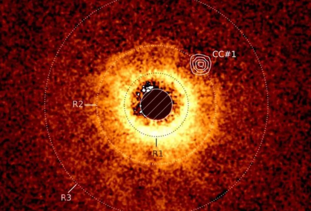 El James Webb capta su primer exoplaneta