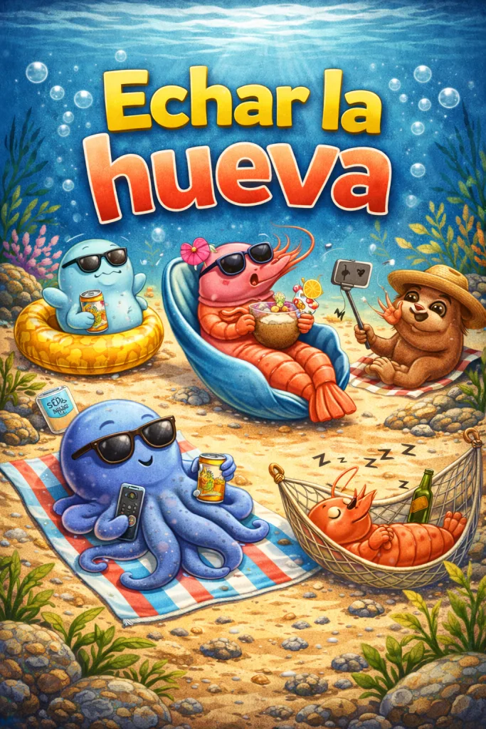 Descubre el origen de la frase “echar la hueva”, su significado en México y cómo pasó de ser una expresión literal a parte del lenguaje cotidiano.