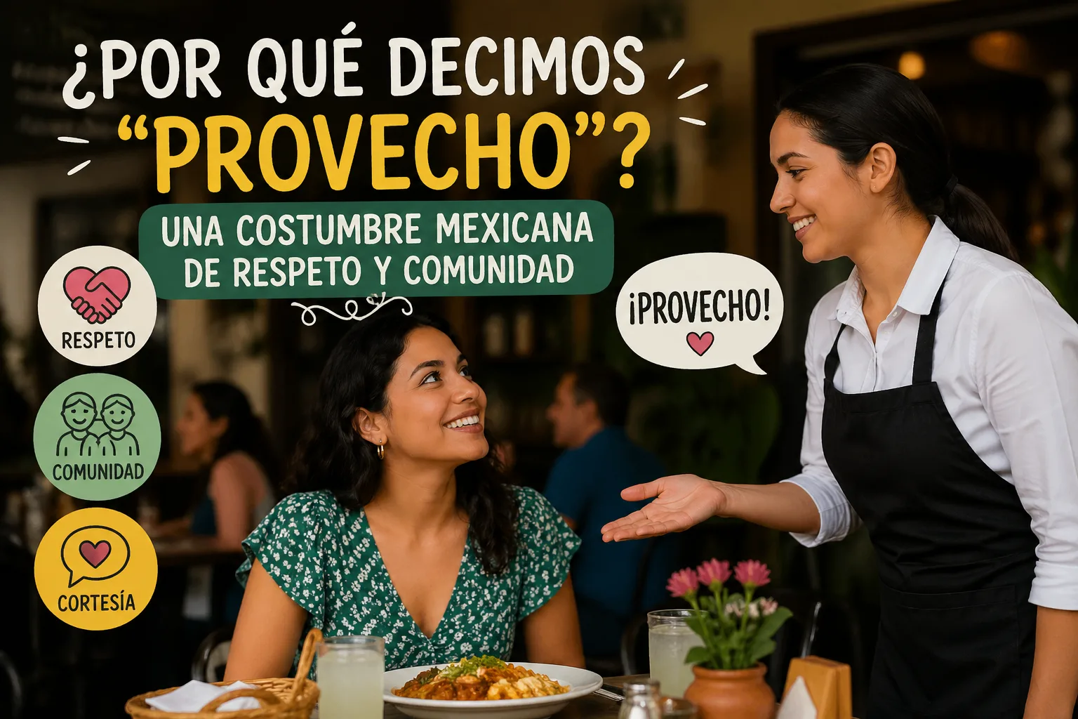 ¿Por qué decimos “provecho” en México?