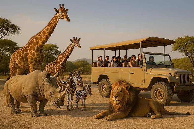 Africam Safari y Bioparque Estrella: Guía para un safari familiar este fin de semana