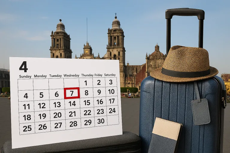 Después de Semana Santa, el calendario se abre paso a un nuevo puente ideal para planear una escapada y descubrir México con más calma/Foto: IA