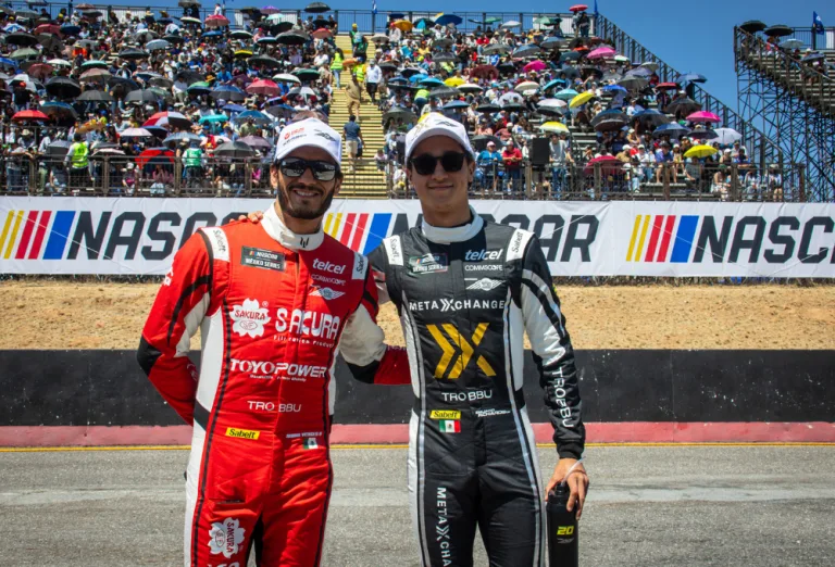 Escudería Grupo TOP acelera con fuerza: Top 10 y debut prometedor en el inicio de NASCAR México 2026