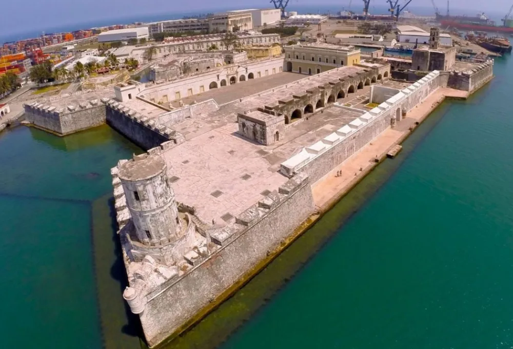 Fuerte de San Juan de Ulúa, Veracruz.