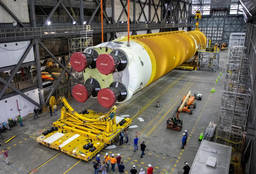 Artemis II. Antes de su lanzamiento.
