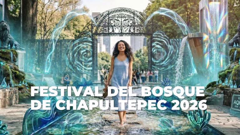 Descubre Aqüifera, el Festival del Bosque de Chapultepec 2026, una experiencia gratuita sobre el agua, disponible por tiempo limitado. ¡Apúrate porque sólo está este fin de semana!