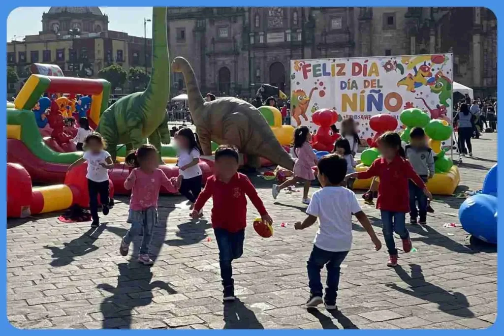 El Zócalo de la CDMX celebrará el Día del Niño a lo grande. Conoce fechas, actividades y detalles. ¿Te vas a lanzar?