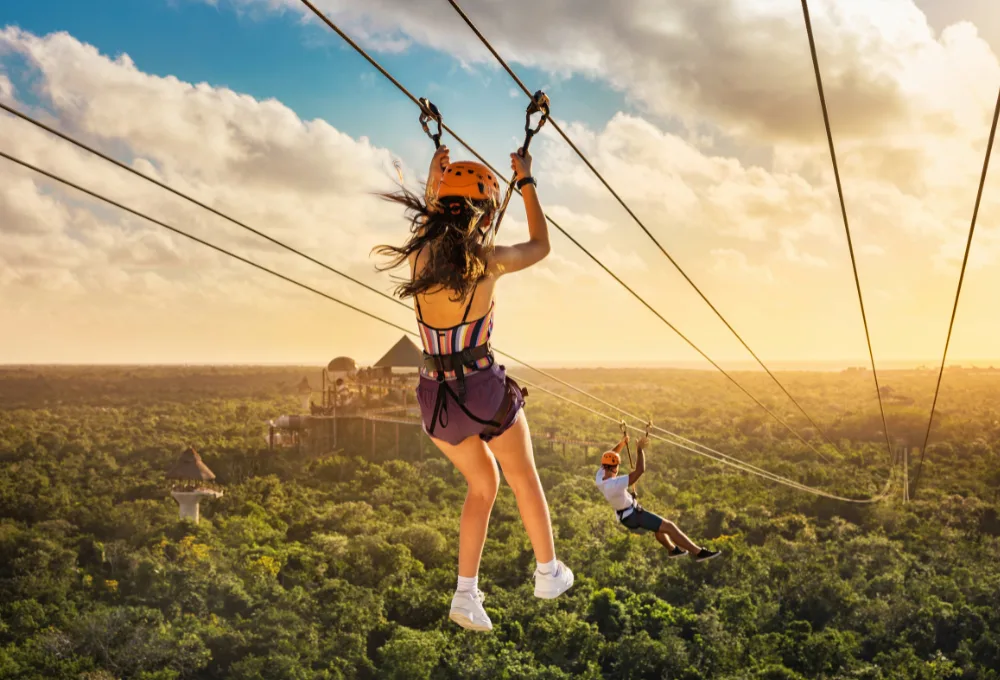 Xcaret.Xplor: Adrenalina pura para los niños "todo terreno"