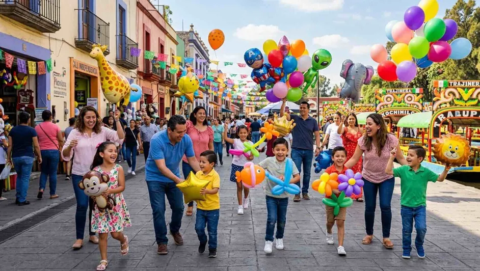 Conoce la fecha, horario y recorrido del Festival de Globos Gigantes 2026 en CDMX. Un desfile familiar con figuras monumentales y comparsas. ¿Asistirás?