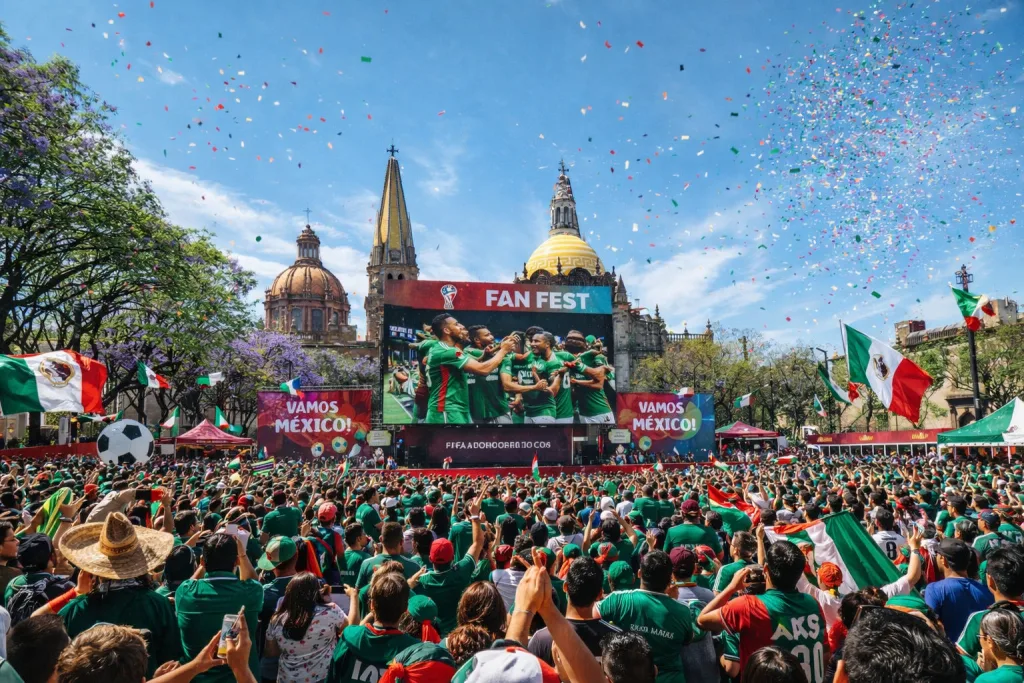 Descubre dónde ver gratis los partidos de la Copa del Mundo 2026 en Ciudad de México, Guadalajara y Monterrey. Conoce las sedes oficiales de los FIFA Fan Festival, horarios, accesos y actividades para disfrutar el Mundial sin boleto. ¿Tú, dónde verás los partidos?